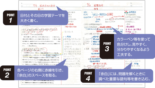 ノート指導で「思考力」「表現力」を磨きます