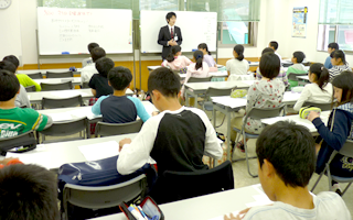 勉強風景 中学部